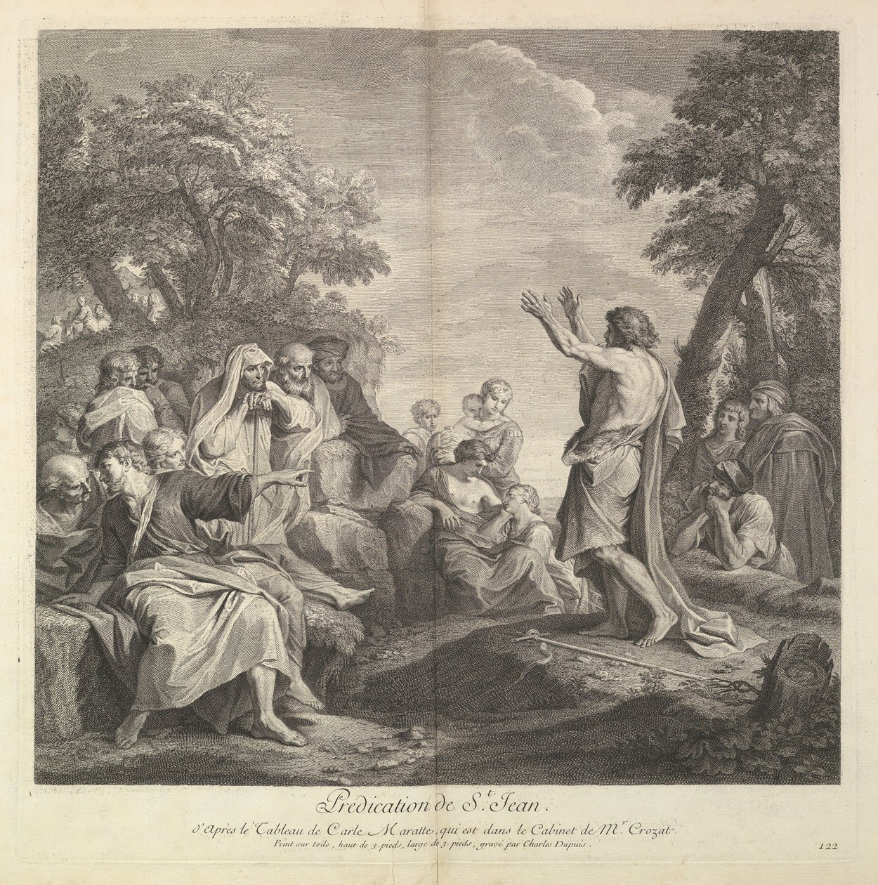 Predication de St. Jean. autorstwa Charles Dupuis
