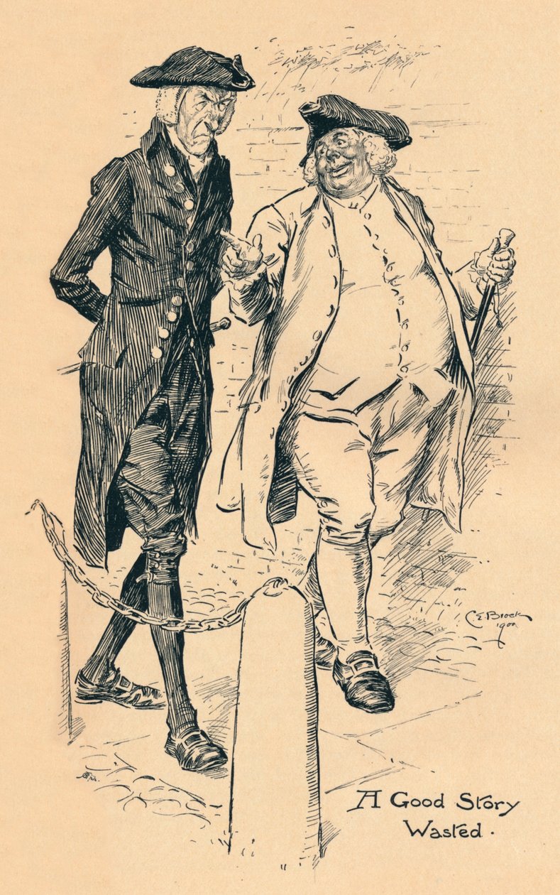 Zmarnowana dobra historia, ok. 1900 autorstwa Charles Edmund Brock
