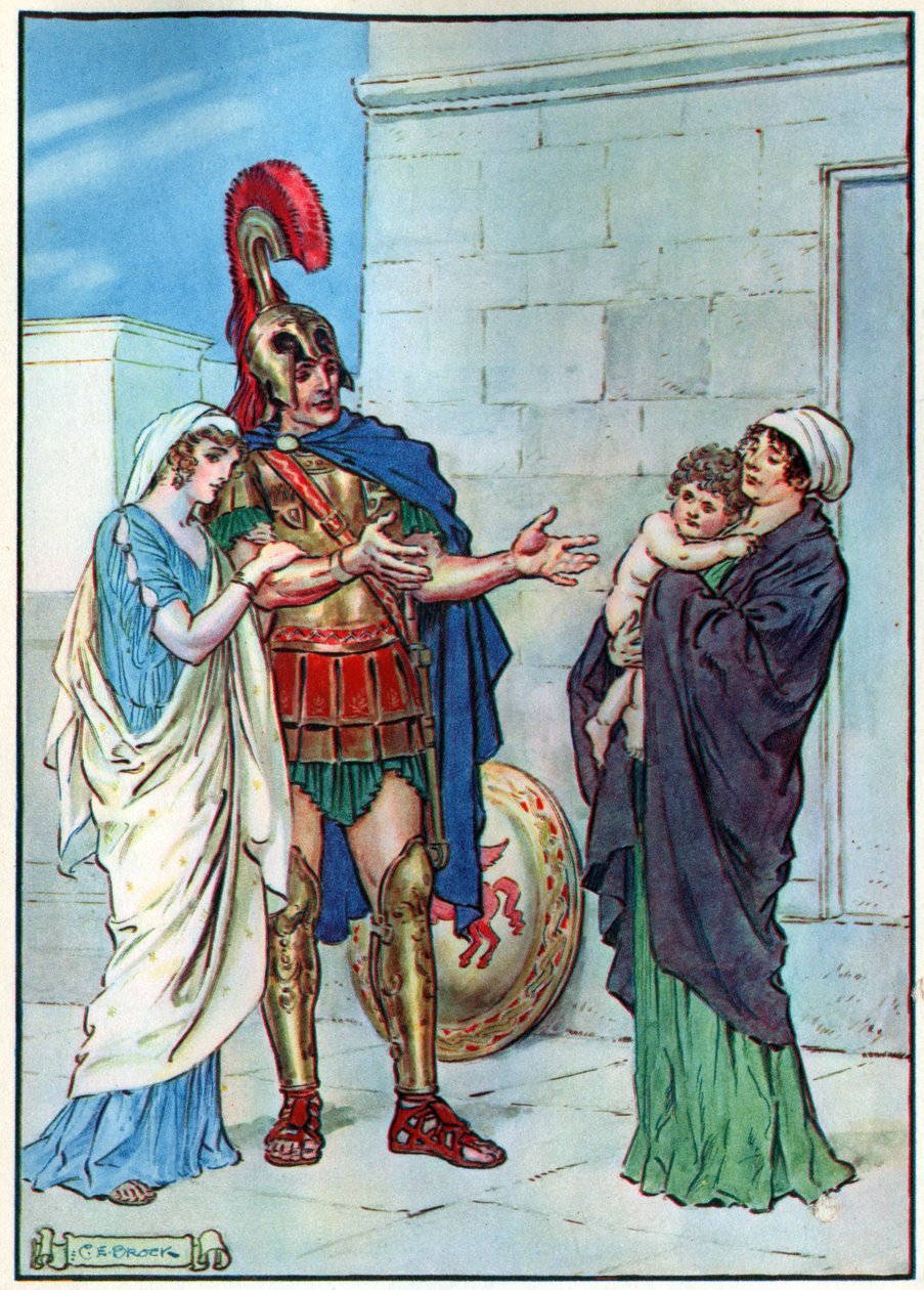 Hektor i Andromacha, z "The Children