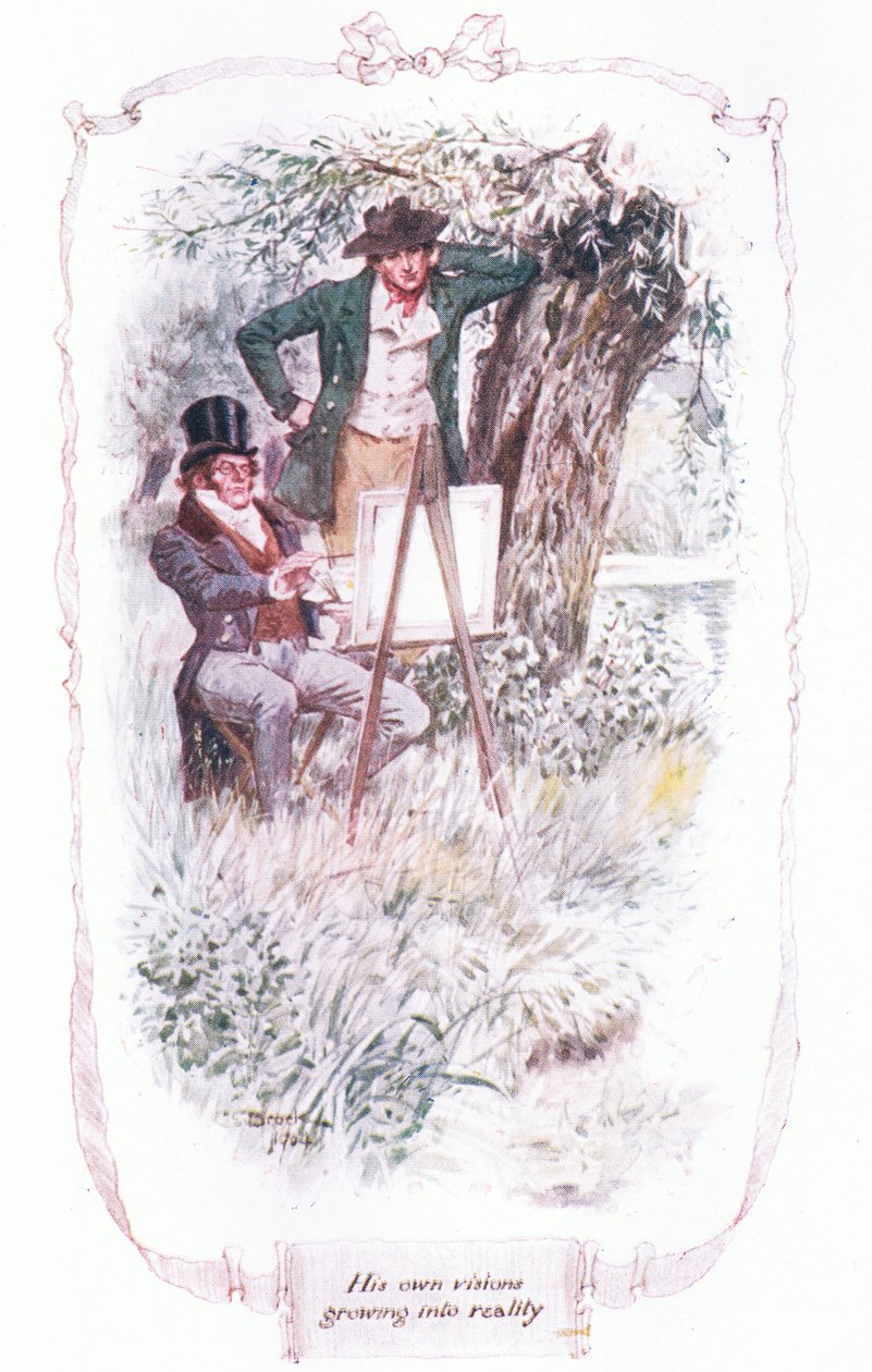 Jego własne wizje urzeczywistniają się autorstwa Charles Edmund Brock