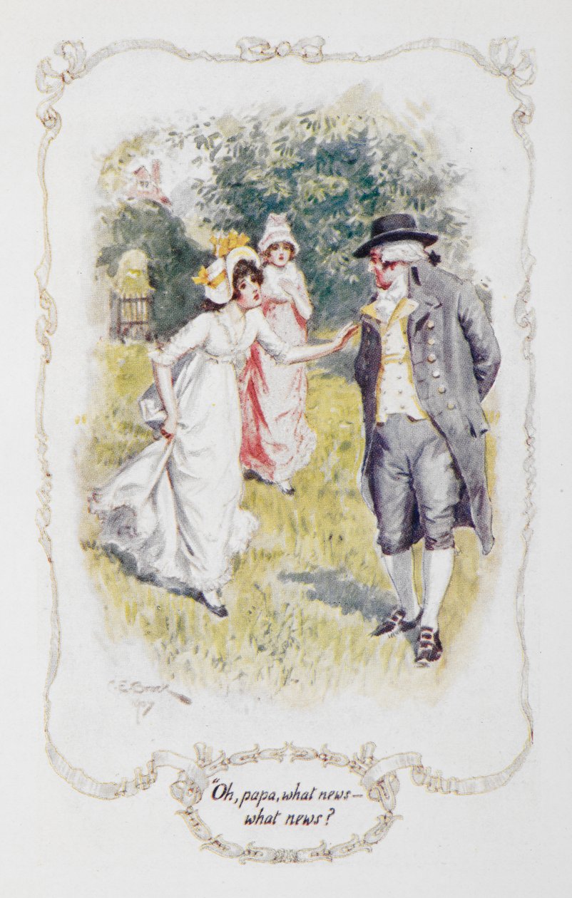 "Och tato, jakie wieści - jakie wieści?", ilustracja do 