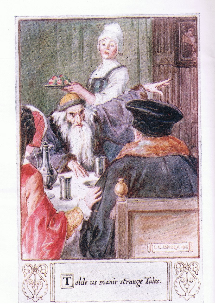 Opowiedział nam manie dziwnych opowieści autorstwa Charles Edmund Brock