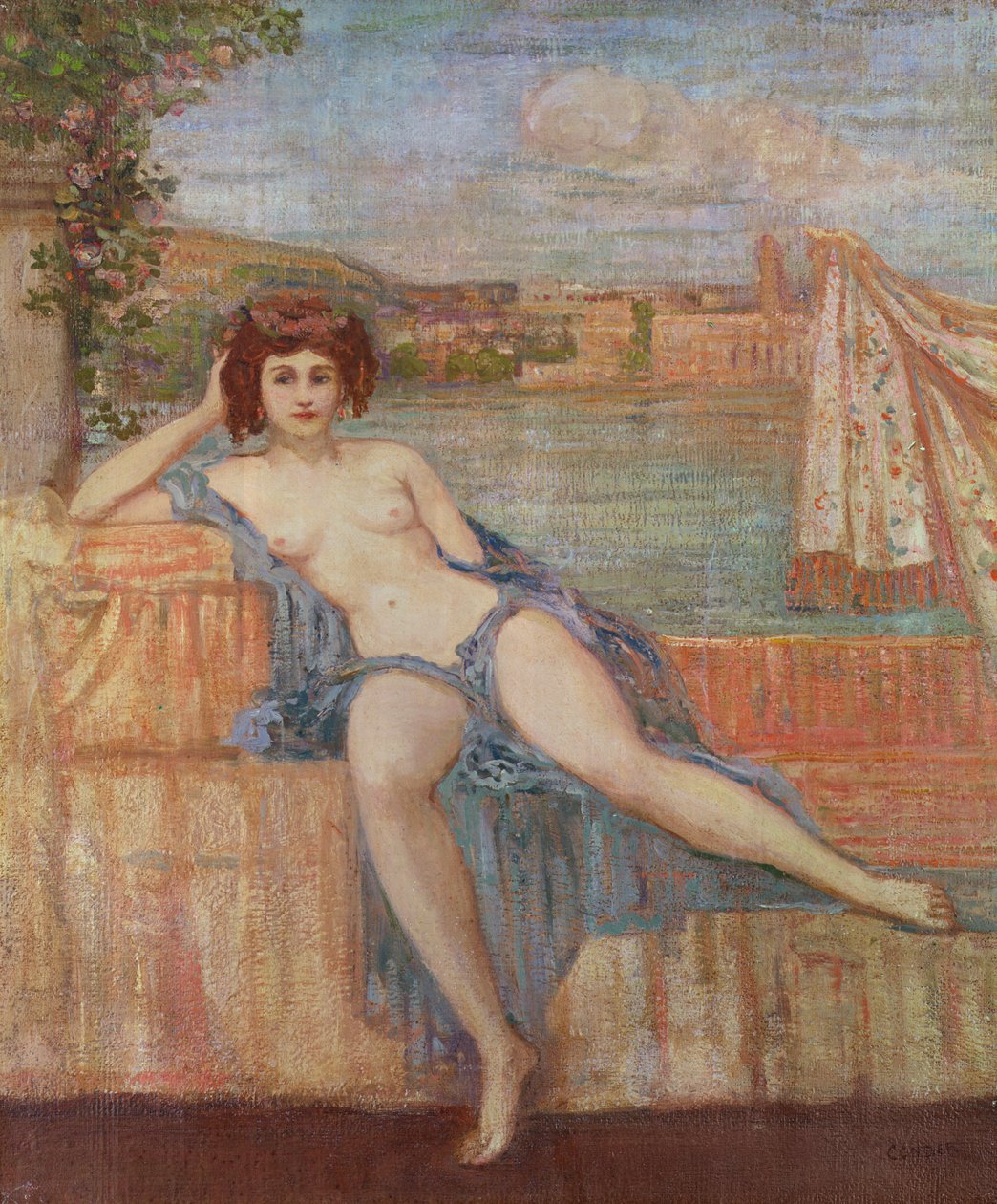 Nimfa z portu autorstwa Charles Edward Conder