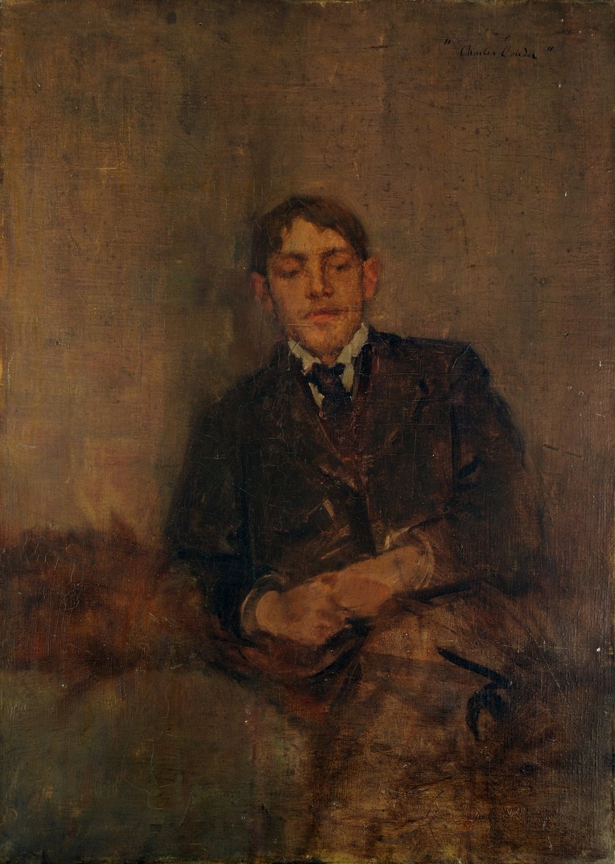 Autoportret, ok. 1895 r. autorstwa Charles Edward Conder