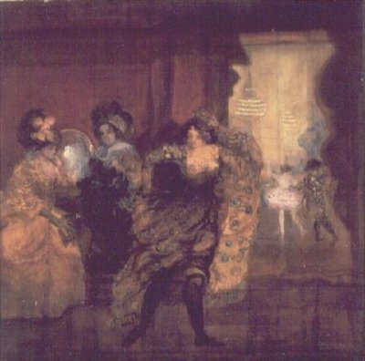 Pawia Pani autorstwa Charles Edward Conder