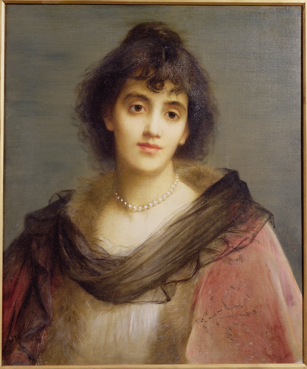 Pani Patrick Campbell (1865-1940) autorstwa Charles Edward Halle