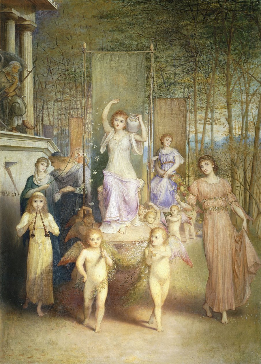 Marsz pór roku, autorstwa Charles Edward Halle