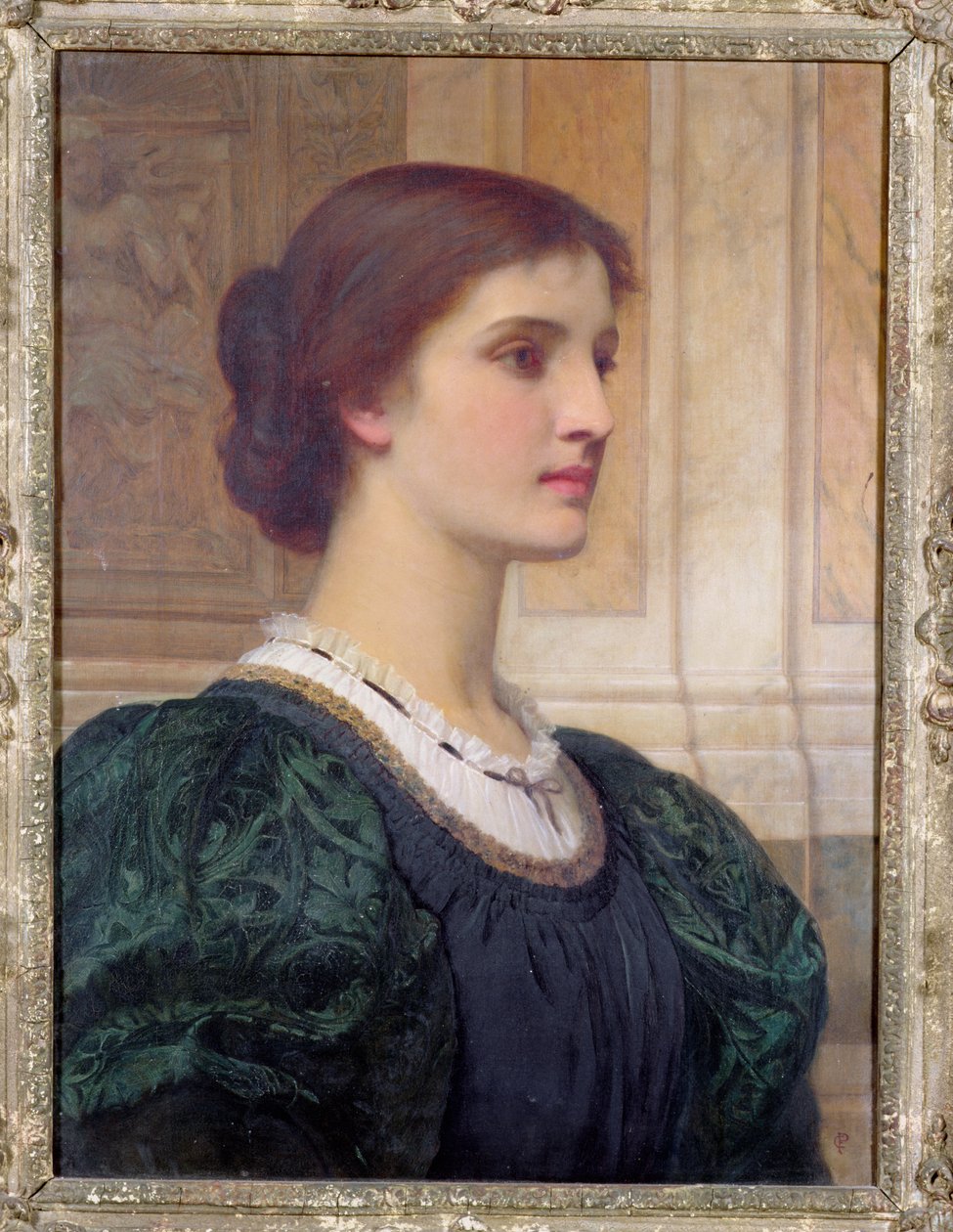 Portret Kate Dickens, żony artysty autorstwa Charles Edward Perugini