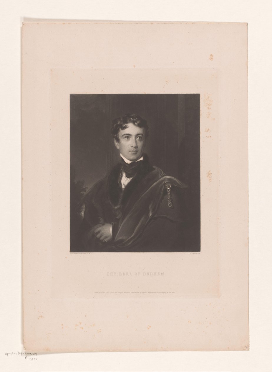 Portret Johna George