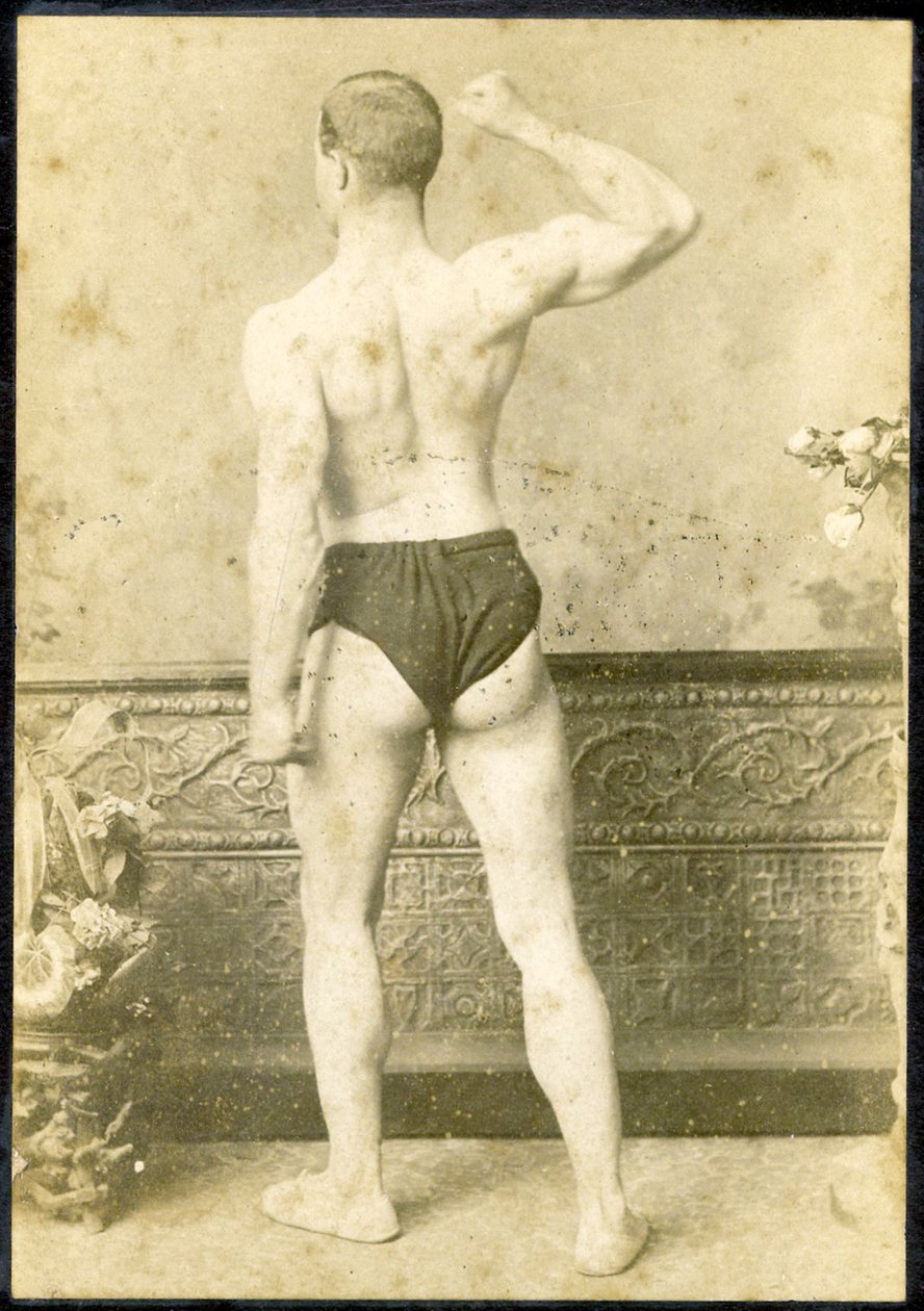 Portret siłacza, ok. 1890 autorstwa Charles Eisenmann