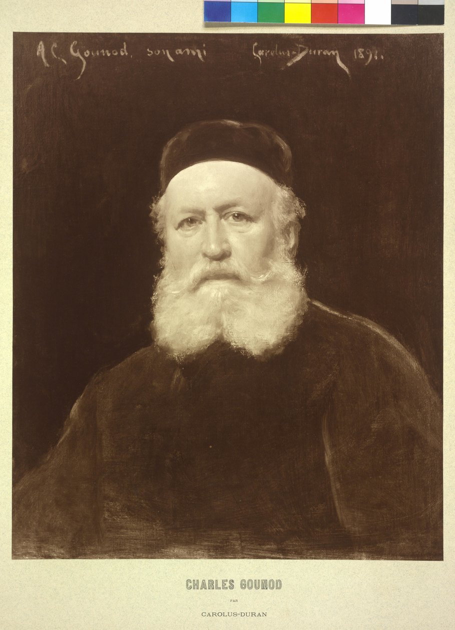 Charles Gounod autorstwa Charles Emile Auguste Carolus Duran