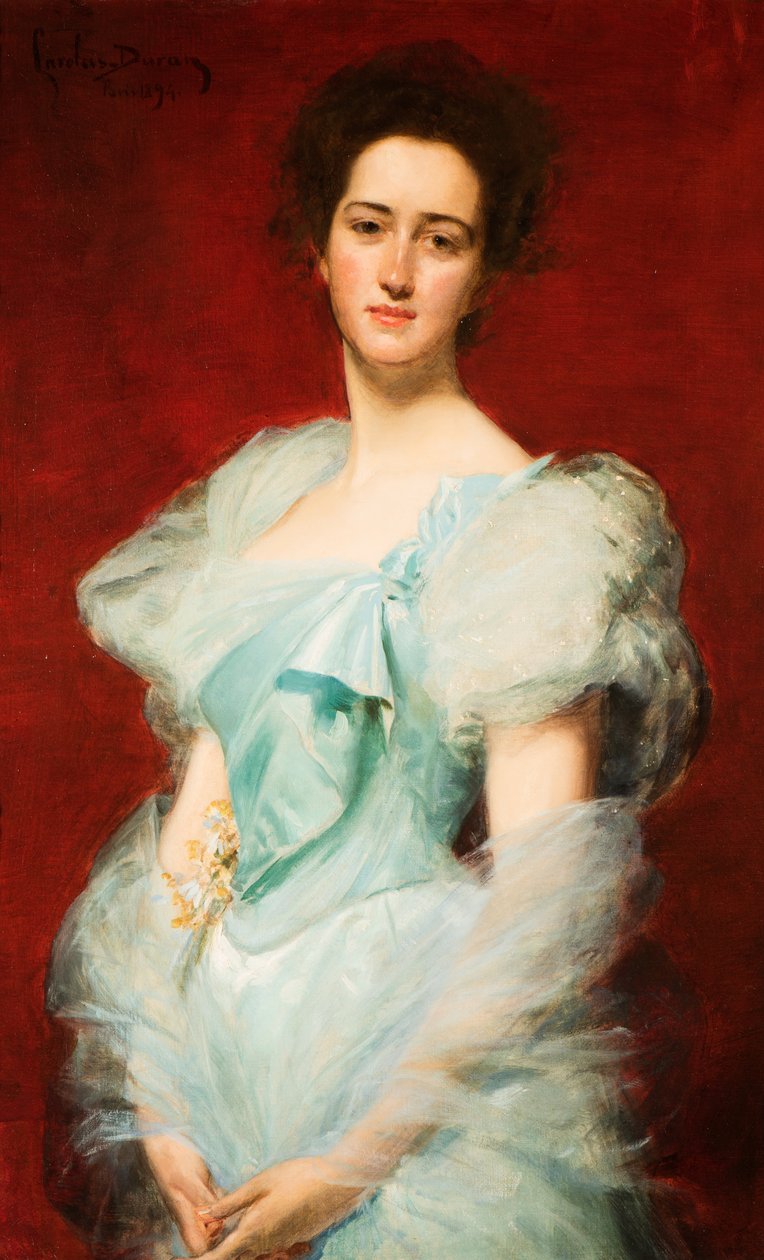 Emily Vanderbilt Sloane Hammond, 1894 autorstwa Charles Emile Auguste Carolus Duran