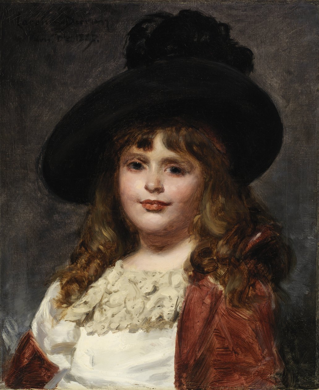 Laura o siódmej, 1887. autorstwa Charles Emile Auguste Carolus Duran