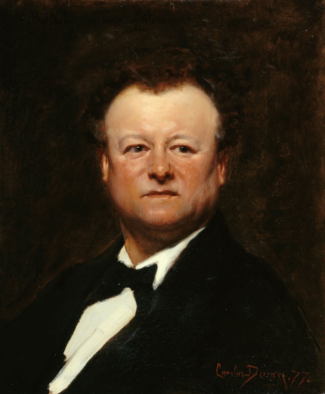Portret Jean-François Berthelier 1830-1888, 1877. autorstwa Charles Emile Auguste Carolus Duran