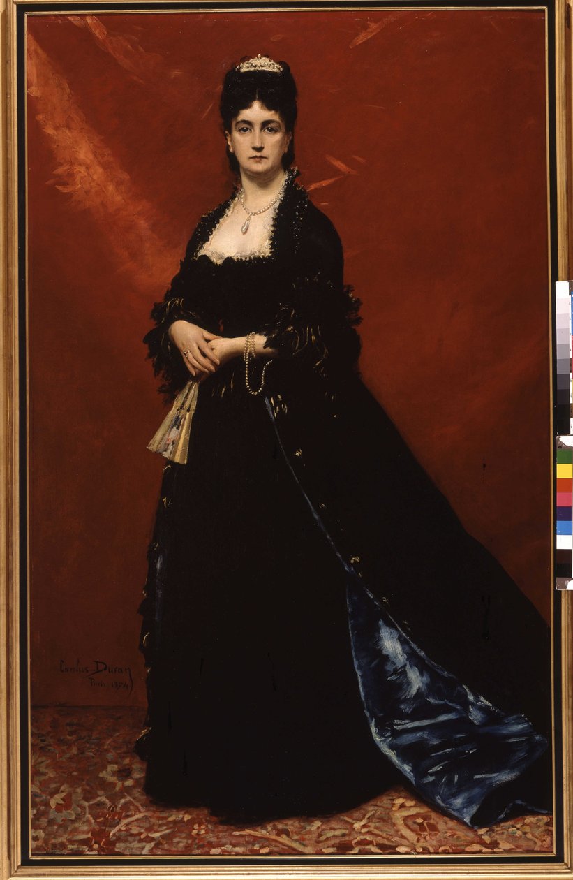 Portret Madame Goldschmidt autorstwa Charles Emile Auguste Carolus Duran