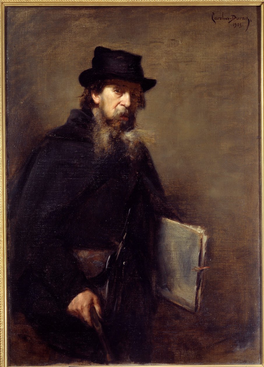 Stary litograf Obraz Emile Auguste Carolus Duran (Carolus-Duran autorstwa Charles Emile Auguste Carolus Duran