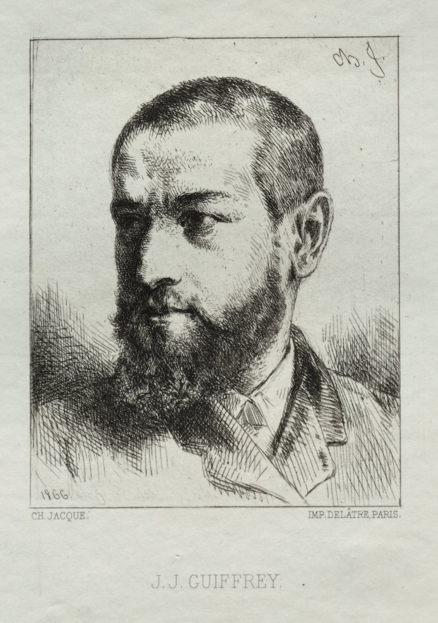 JJ Guiffrey autorstwa Charles Emile Jacque