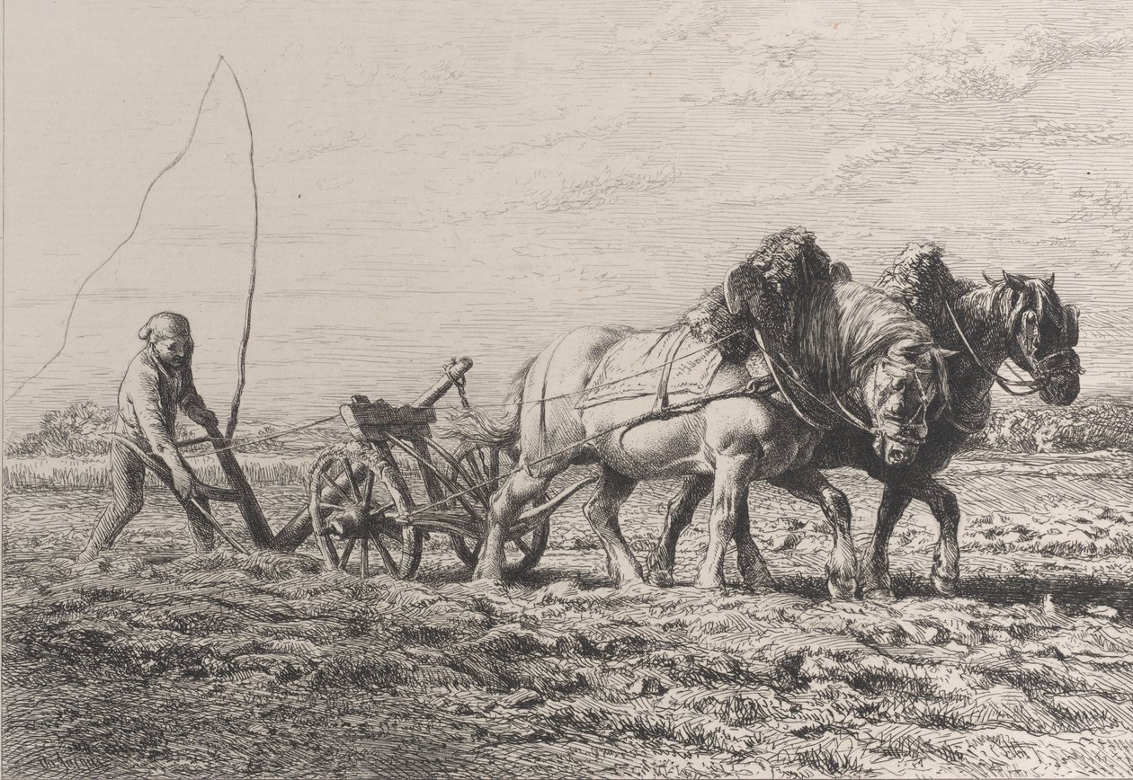 Orka, 1864 r. autorstwa Charles Emile Jacque