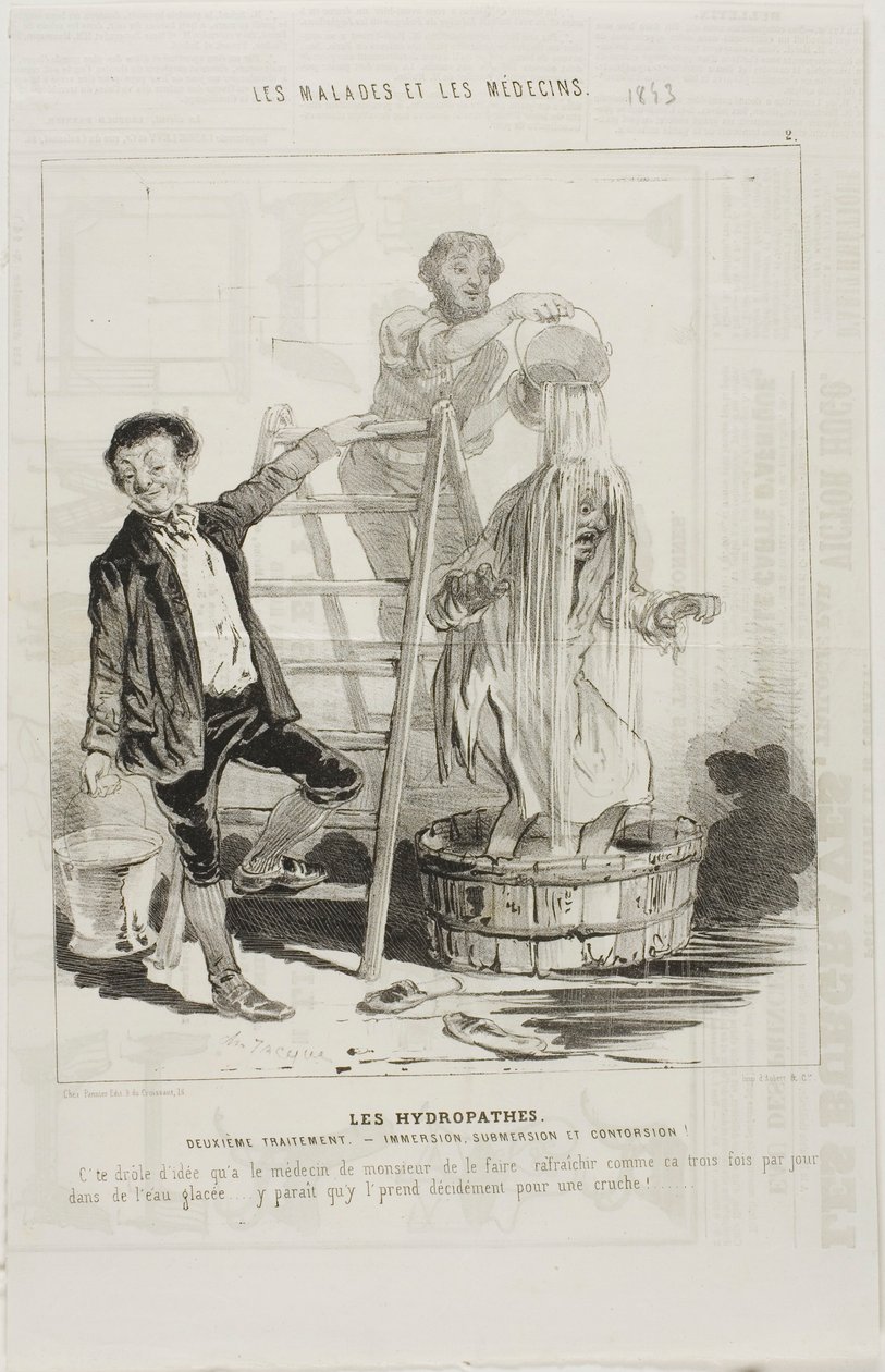Hydropaty: Drugie Leczenie (płyta 2) autorstwa Charles Emile Jacque