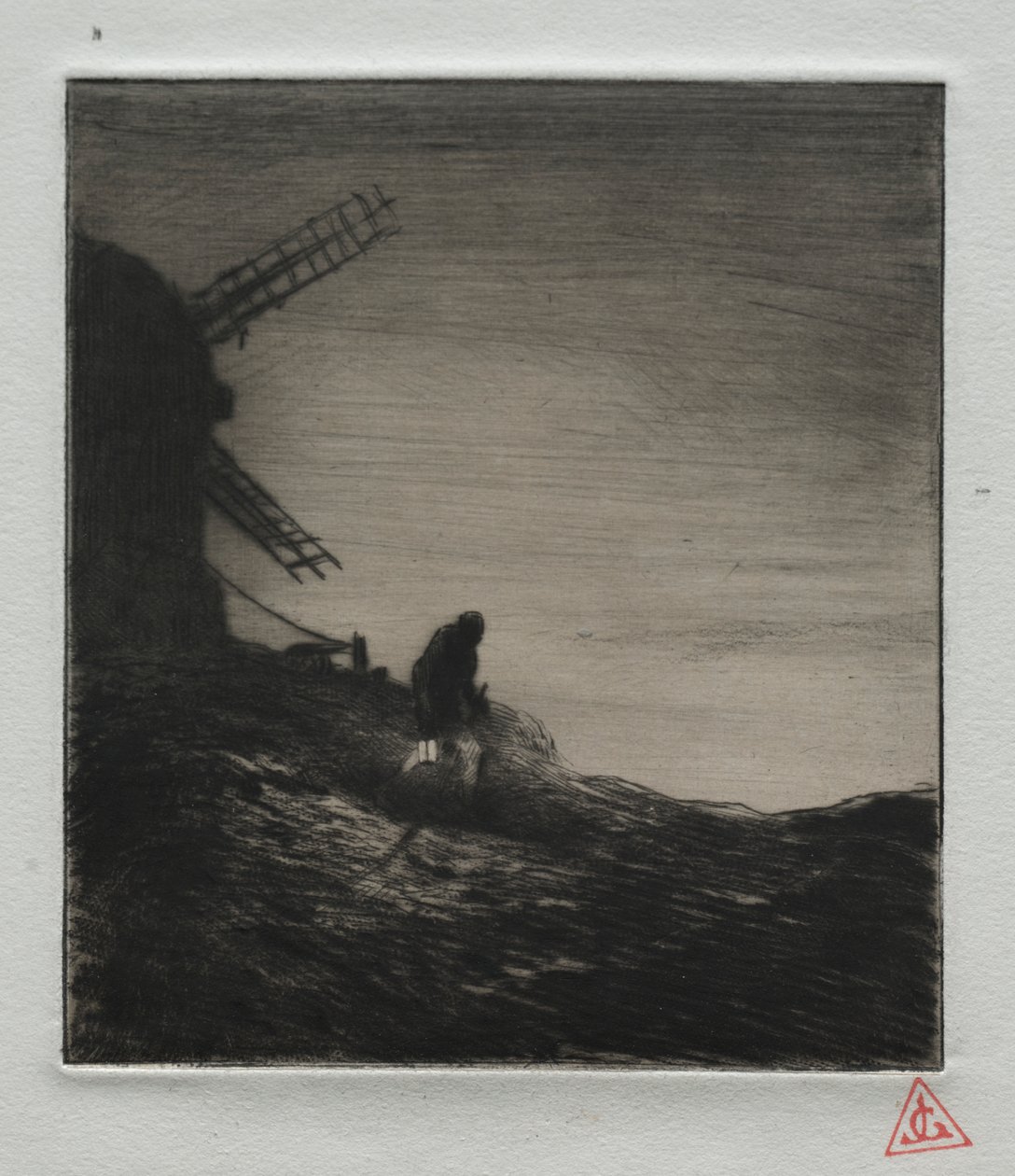 Młyn autorstwa Charles Emile Jacque