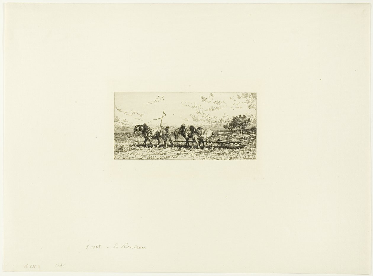 The Roller autorstwa Charles Emile Jacque