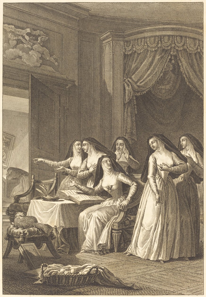 Siostra Jane autorstwa Charles Emmanuel Patas after Charles Monnet
