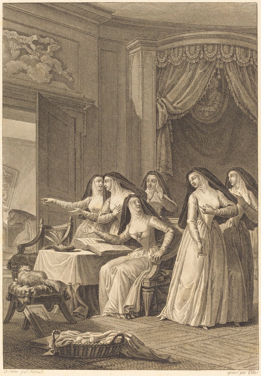 Siostra Jane autorstwa Charles Emmanuel Patas after Charles Monnet