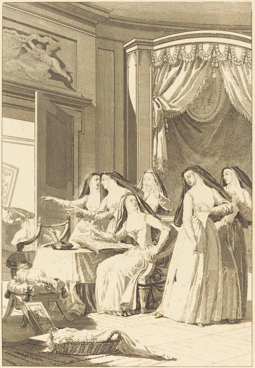 Siostra Jane autorstwa Charles Emmanuel Patas after Charles Monnet