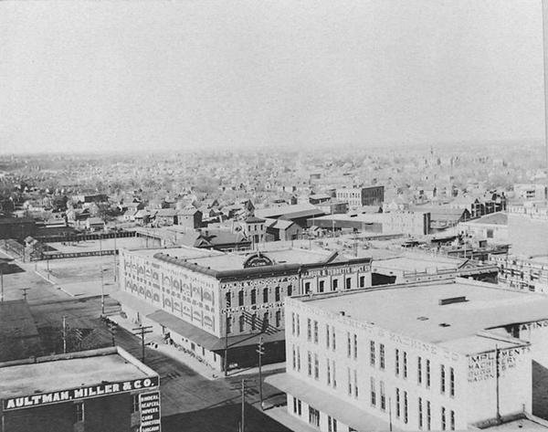 Patrząc na północny wschód, Dallas autorstwa Charles Erwin Arnold