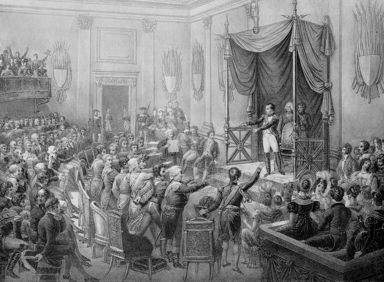 Powstanie Konfederacji Renu, 1806 autorstwa Charles Etienne Pierre Motte