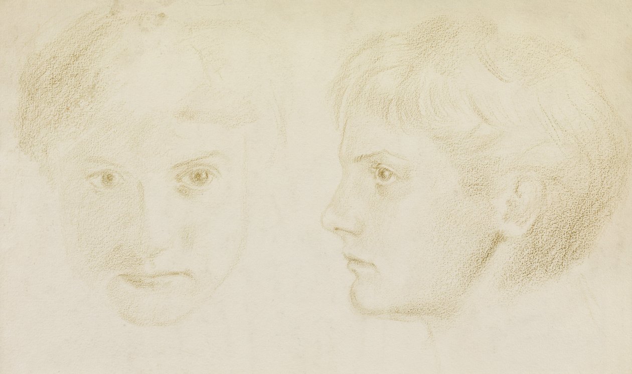 Edward Robert Hughes, lat 16, 1867 (kreda na papierze) autorstwa Charles Fairfax Murray