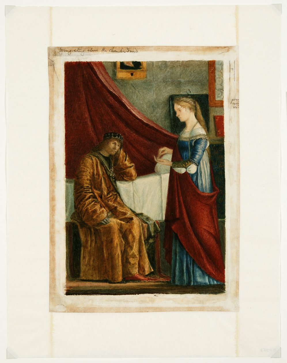 Zgoda Królewska po Carpaccio autorstwa Charles Fairfax Murray