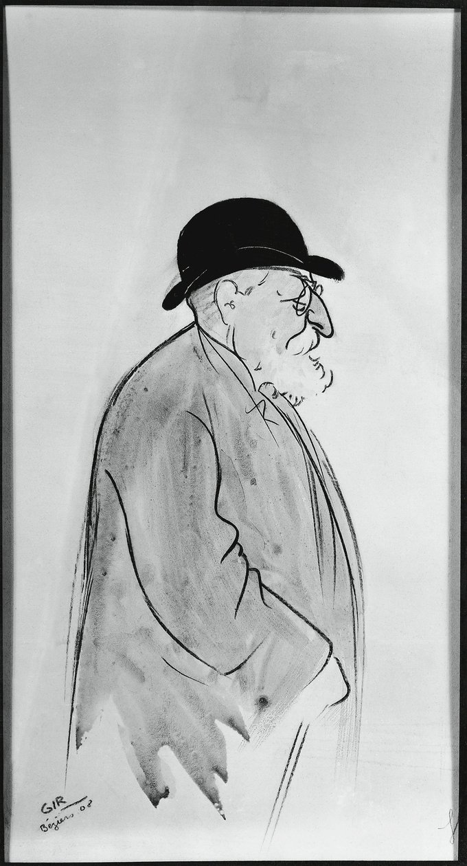 Charles Camille Saint-Saens autorstwa Charles Felix Gir