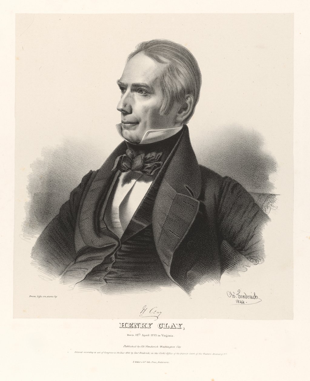 Henry Clay autorstwa Charles Fenderich