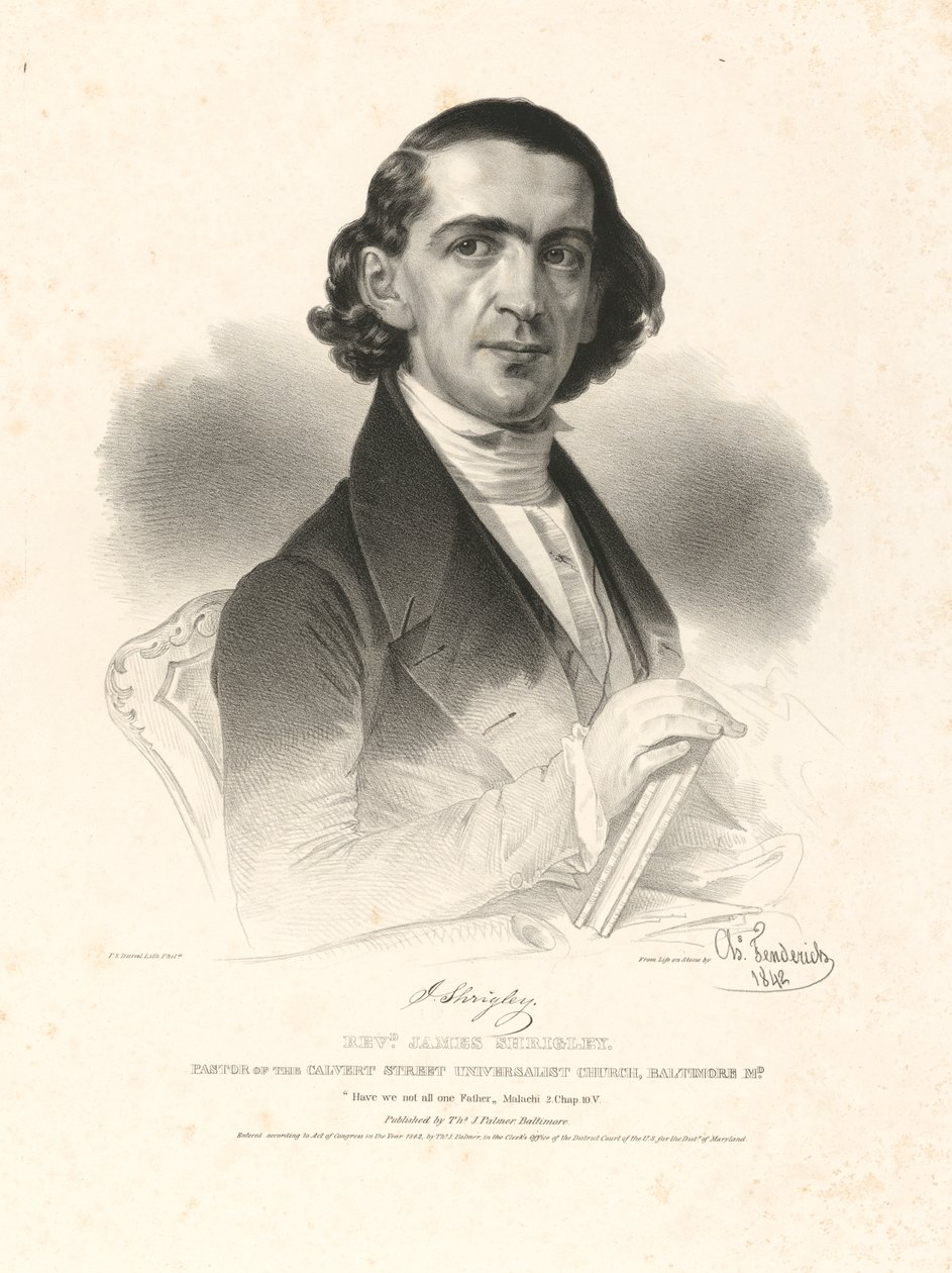 James Shrigley autorstwa Charles Fenderich