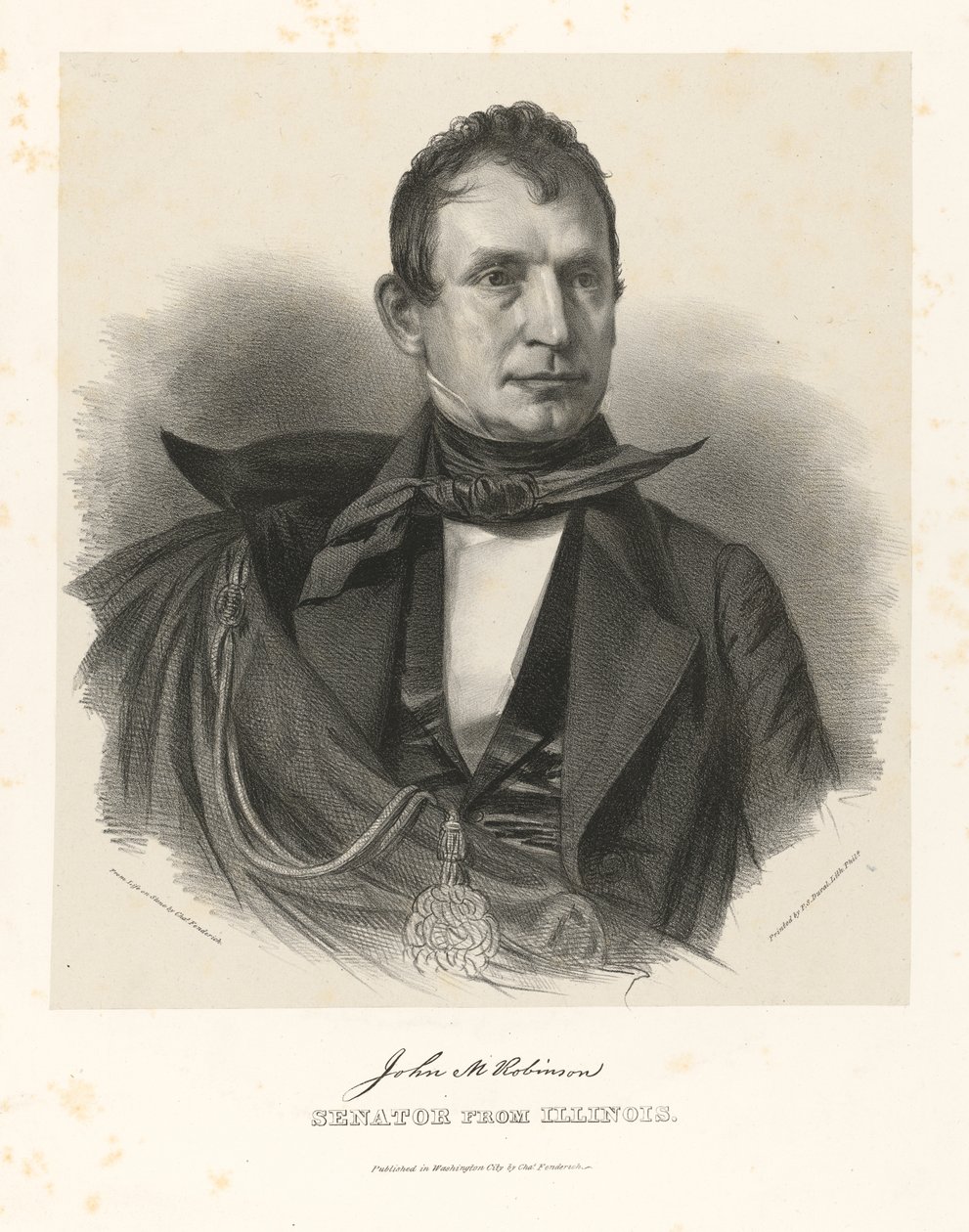 John McCrackern Robinson autorstwa Charles Fenderich