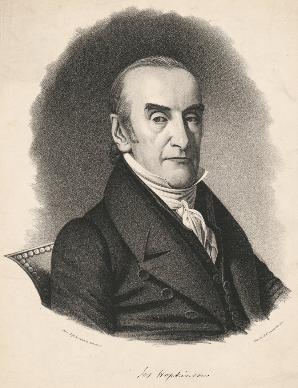 Joseph Hopkinson autorstwa Charles Fenderich