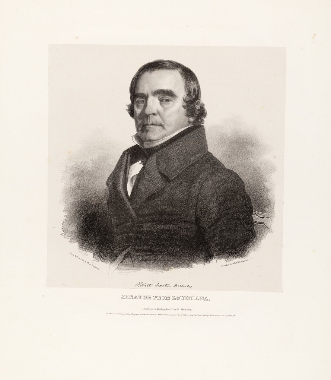 Robert Carter Nicholas autorstwa Charles Fenderich