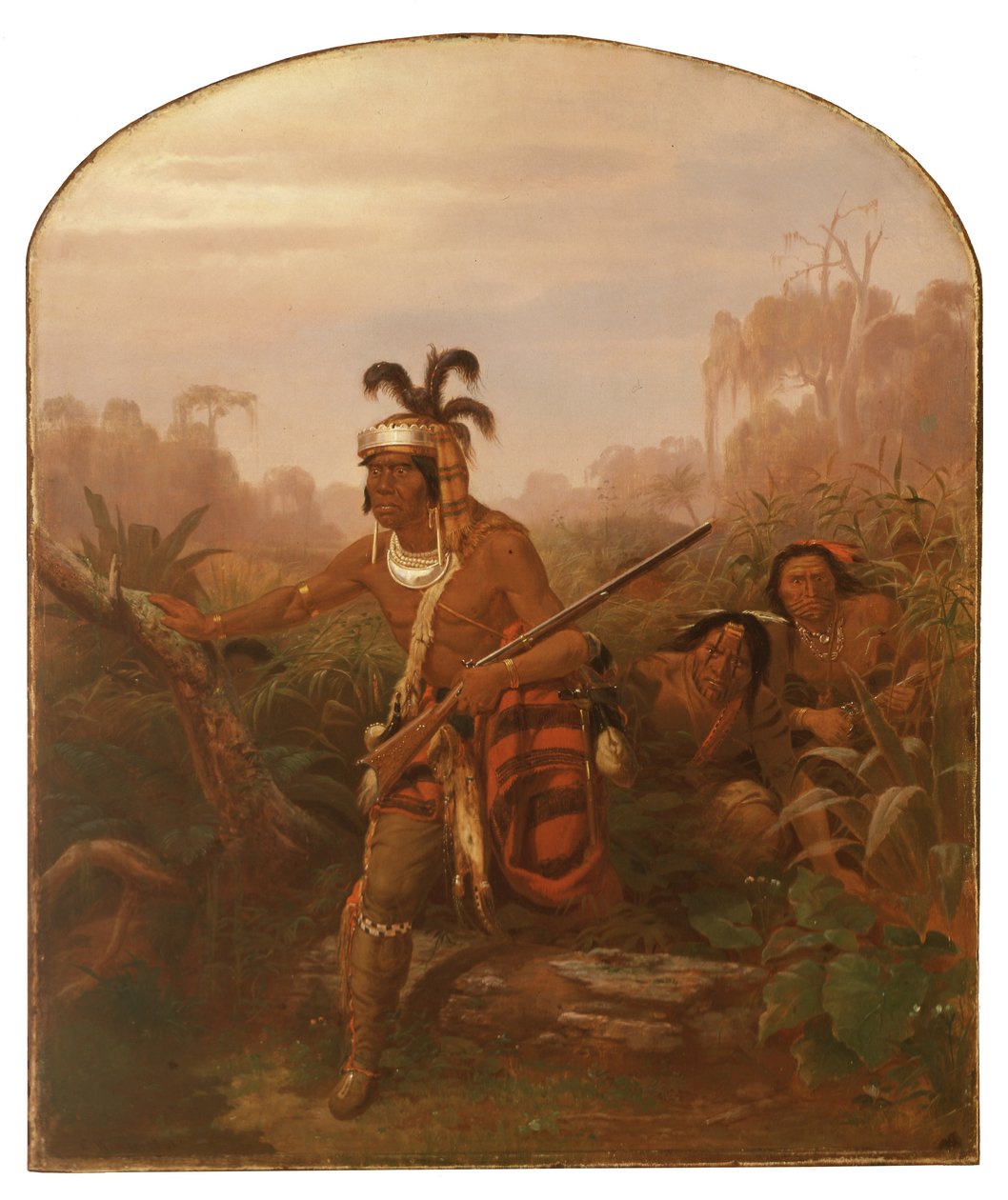 Szef Billy Bowlegs autorstwa Charles Ferdinand Wimar