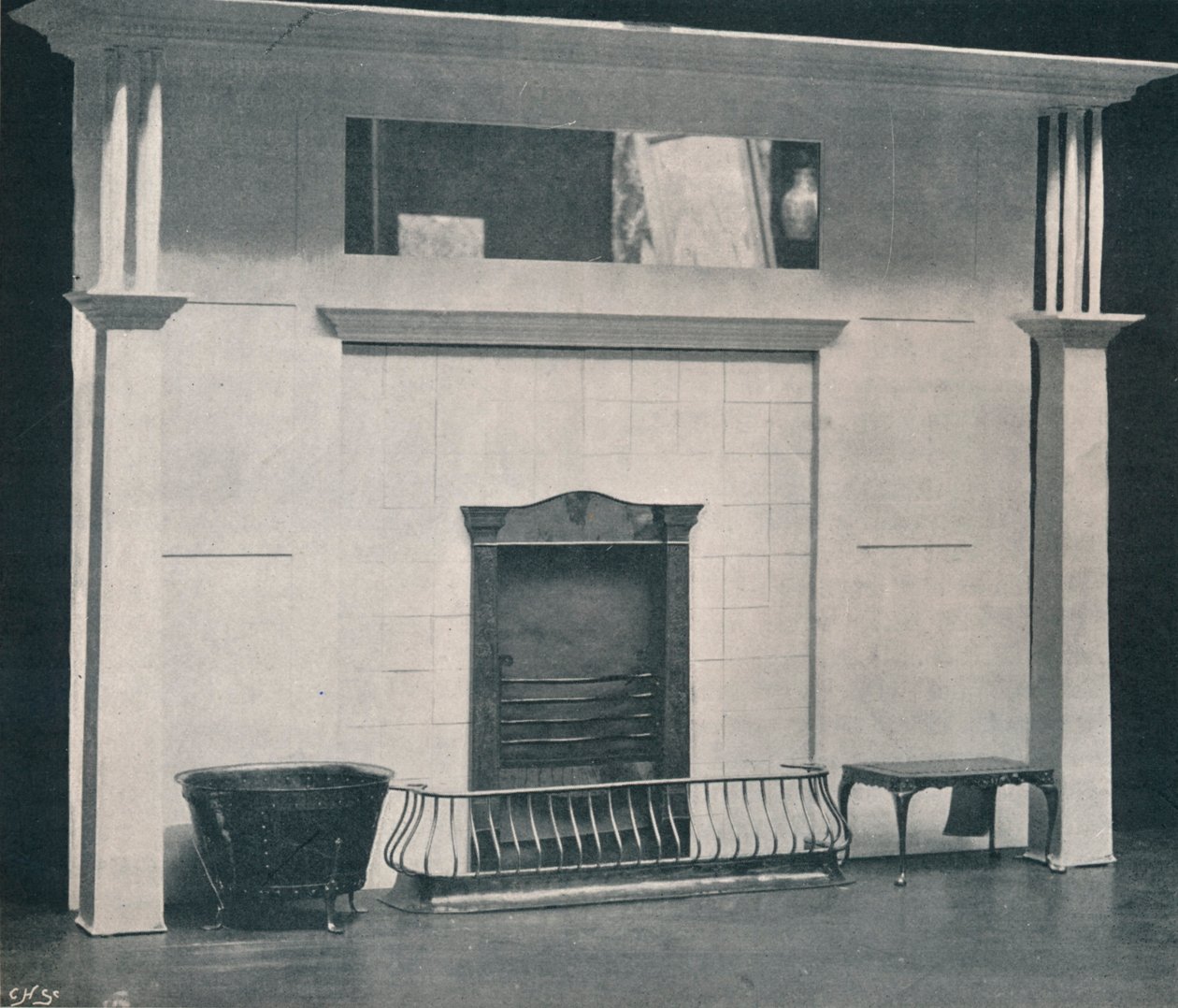 Kominek, c1895, 1897 autorstwa Charles Francis Annesley Voysey
