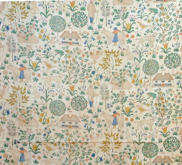Dom, który zbudował Jack, wyprodukowany przez Morton Sundour autorstwa Charles Francis Annesley Voysey