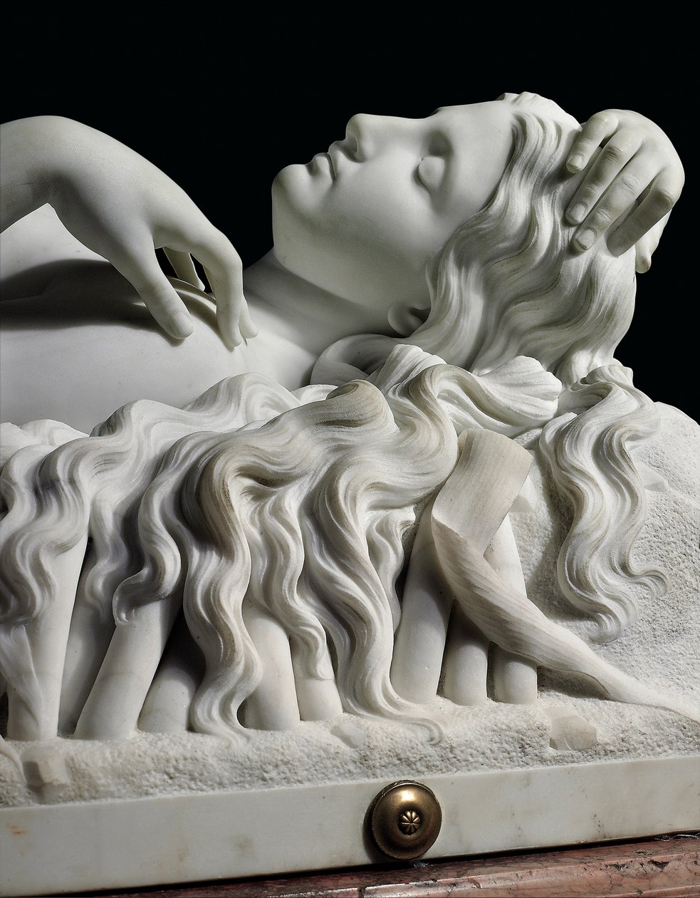 Figura Rodopisa naturalnej wielkości na cokole, 1862 autorstwa Charles Francis Fuller