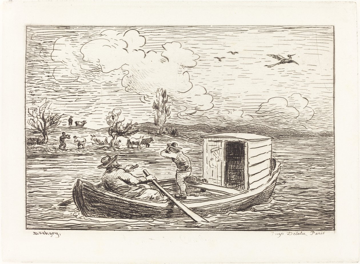 Słowo Cambronne autorstwa Charles Francois Daubigny