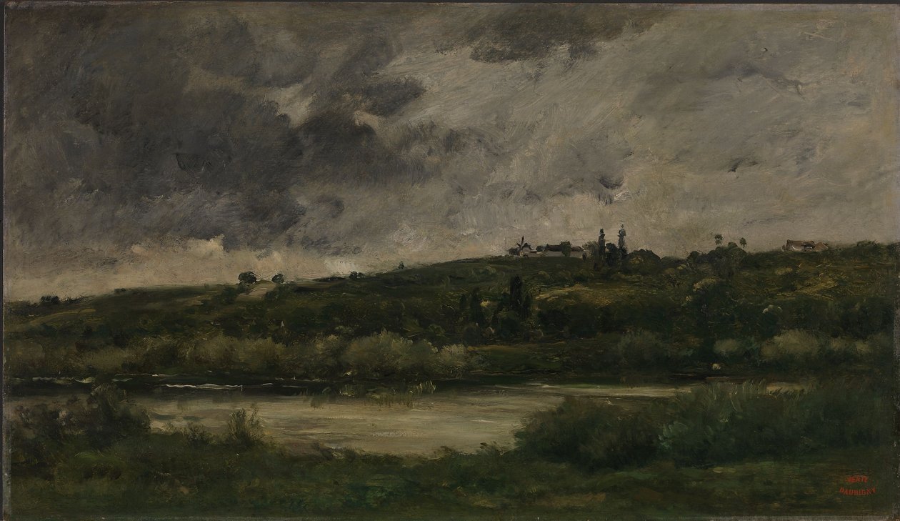 Pejzaż rzeczny autorstwa Charles Francois Daubigny