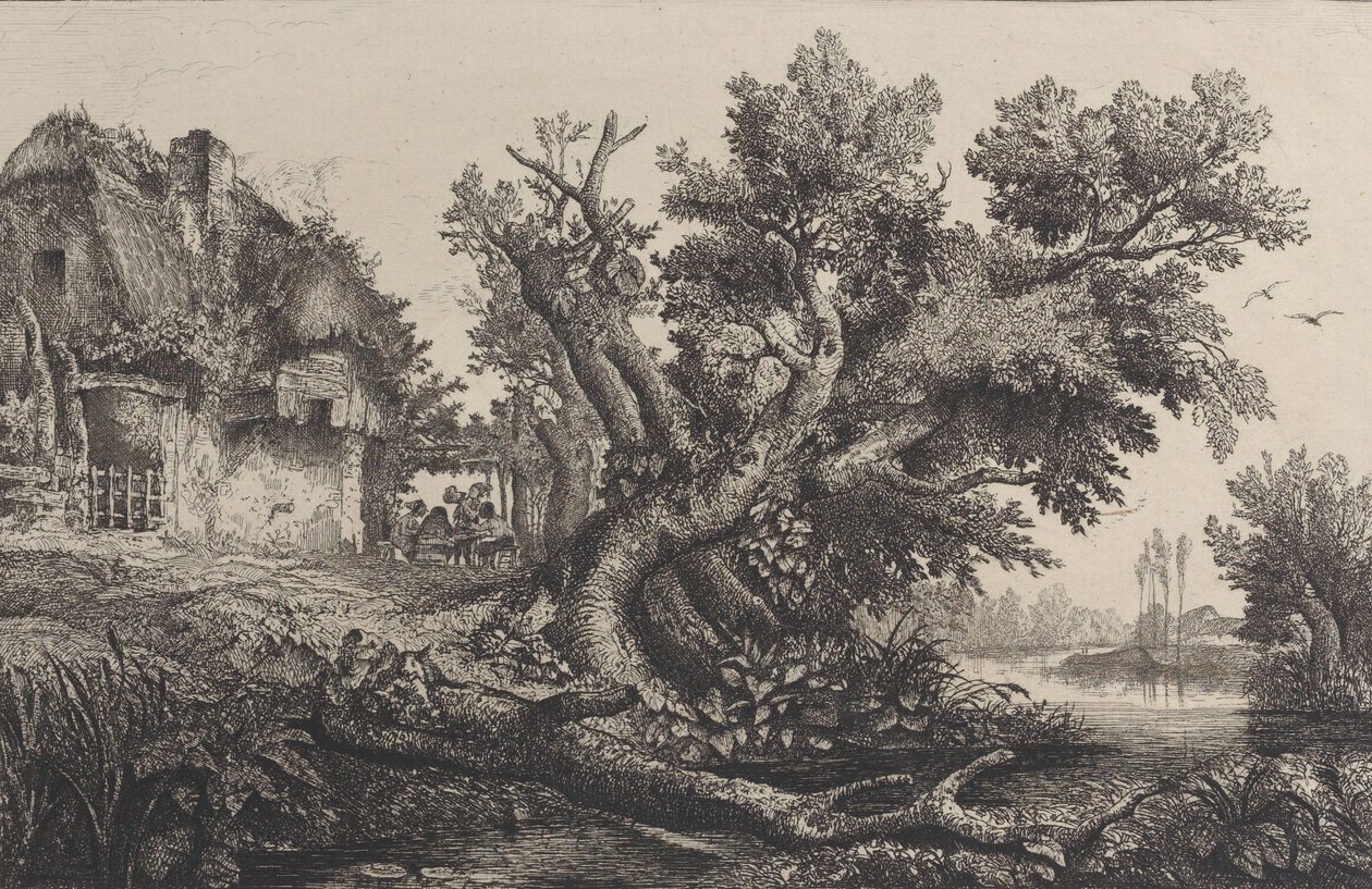 Altana, 1838. autorstwa Charles Francois Daubigny