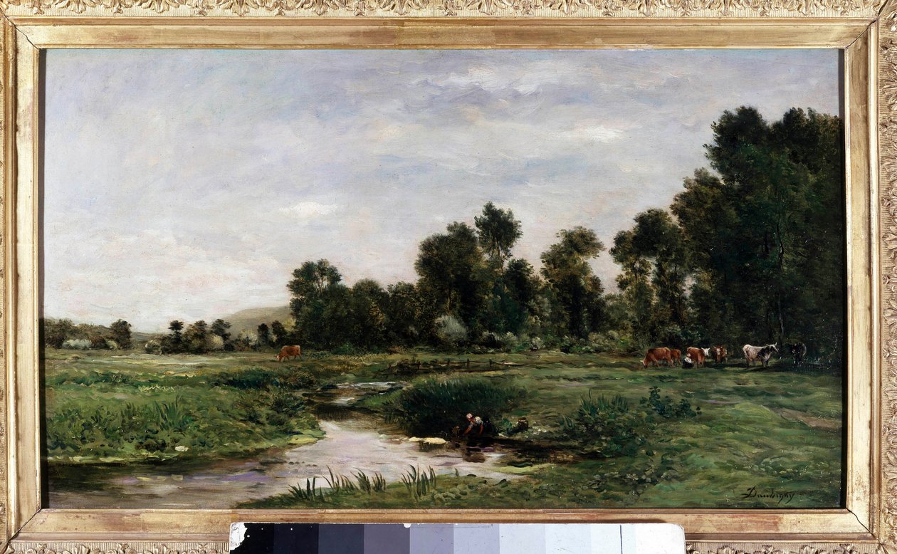 Obraz doliny Arques autorstwa Charlesa Francois Daubigny autorstwa Charles Francois Daubigny