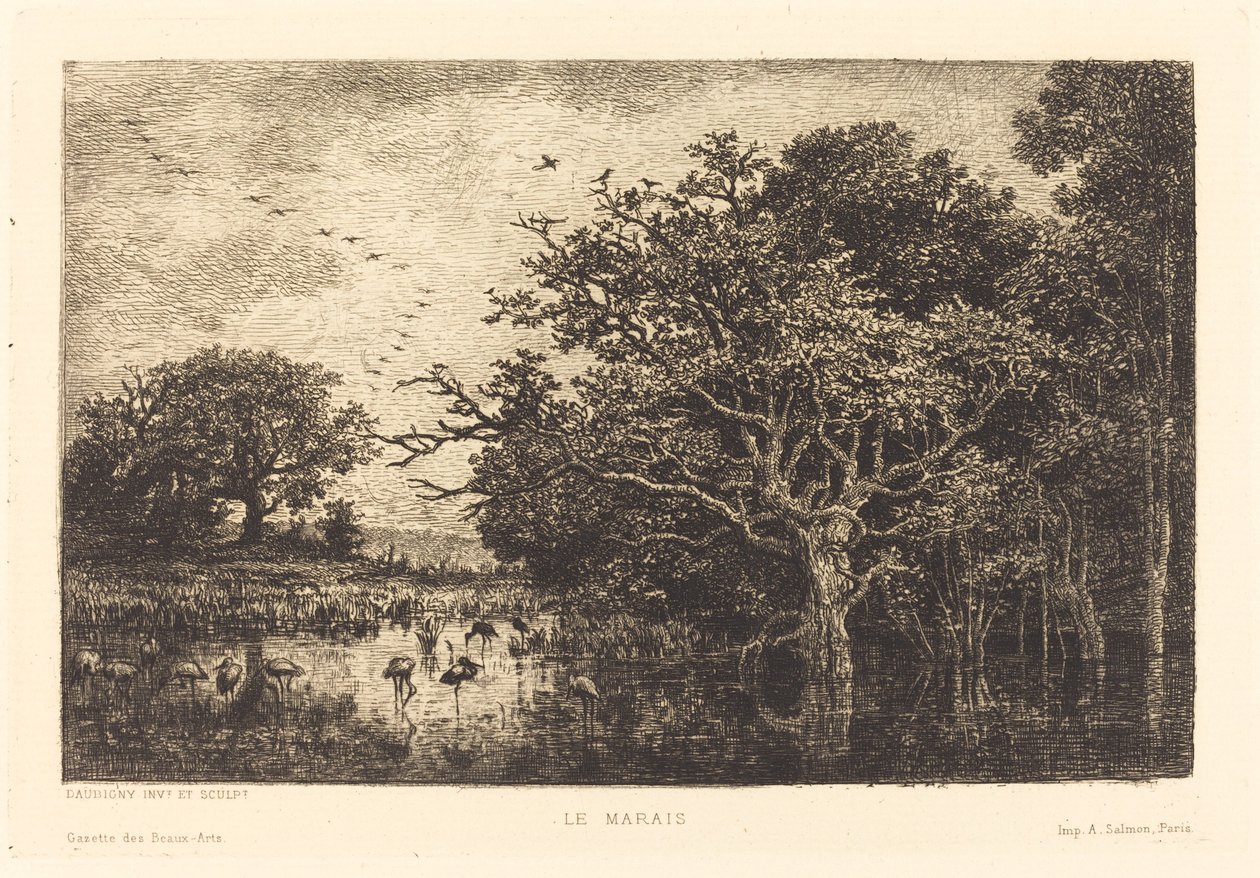 Bagno autorstwa Charles Francois Daubigny