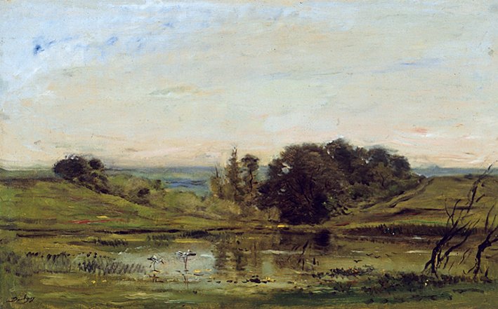 Samotność autorstwa Charles Francois Daubigny