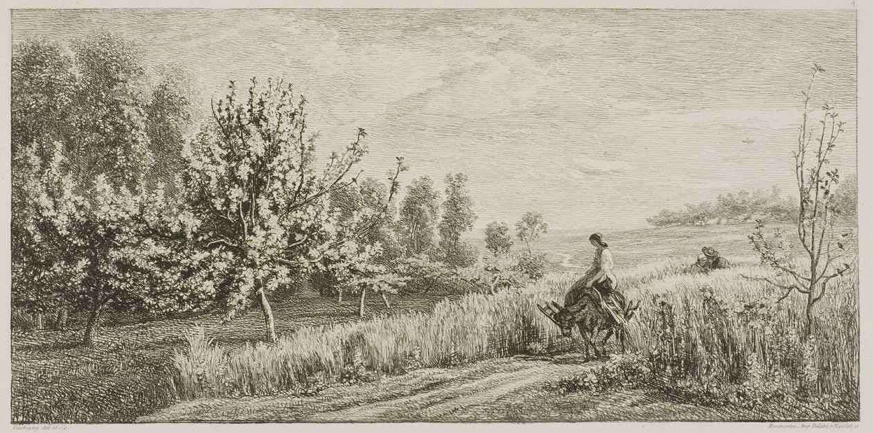 Wiosna autorstwa Charles Francois Daubigny