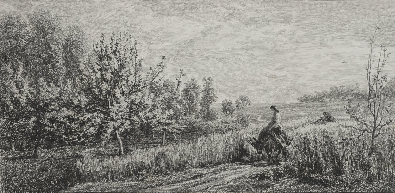 Wiosna autorstwa Charles Francois Daubigny